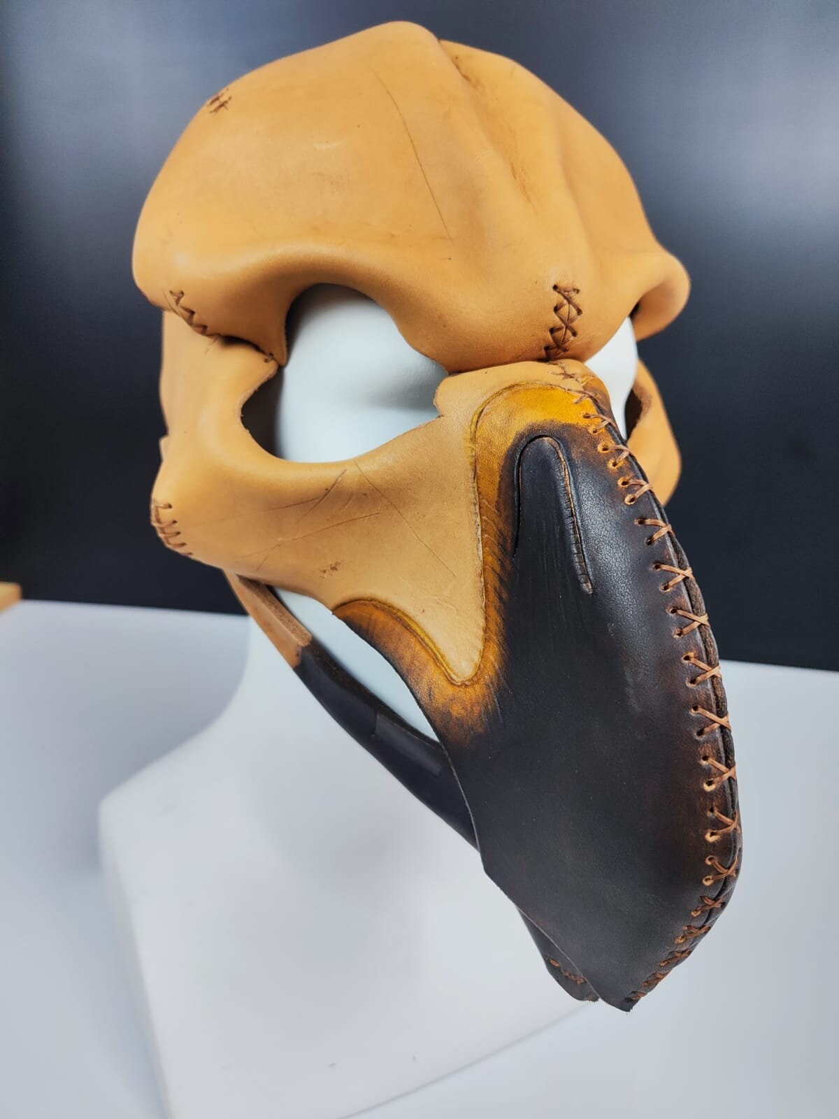 Handmade Genuine Leather Mask Cosplay