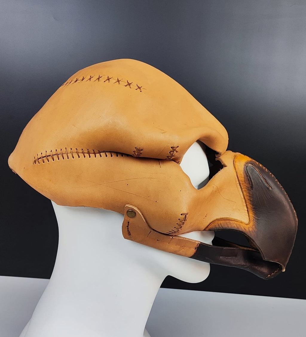Handmade Genuine Leather Mask Cosplay