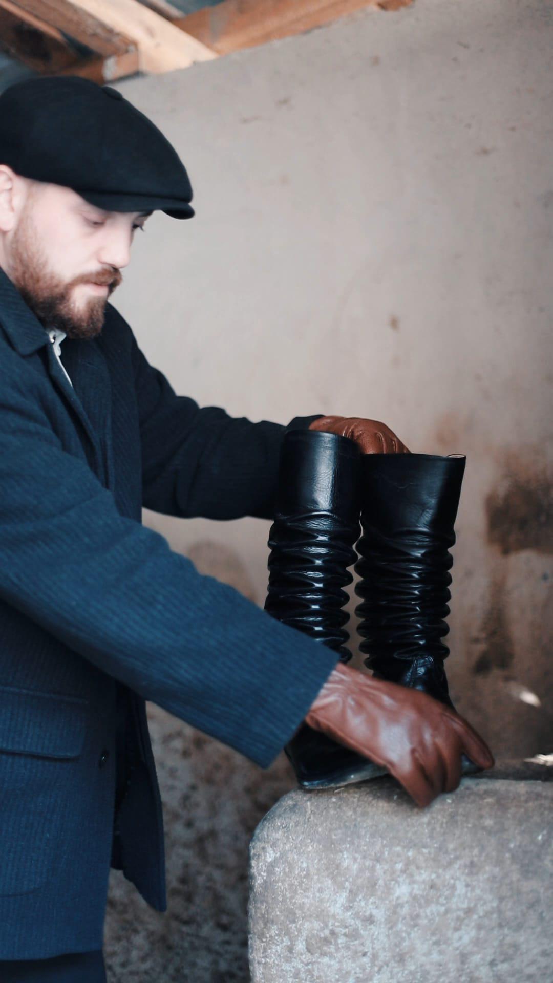 Custom Handmade Leather Boots – Made to Measure Riding Boots – Real Leather Knee High Boots – Men's &amp; Women's Artisan Boots – Unique Gift