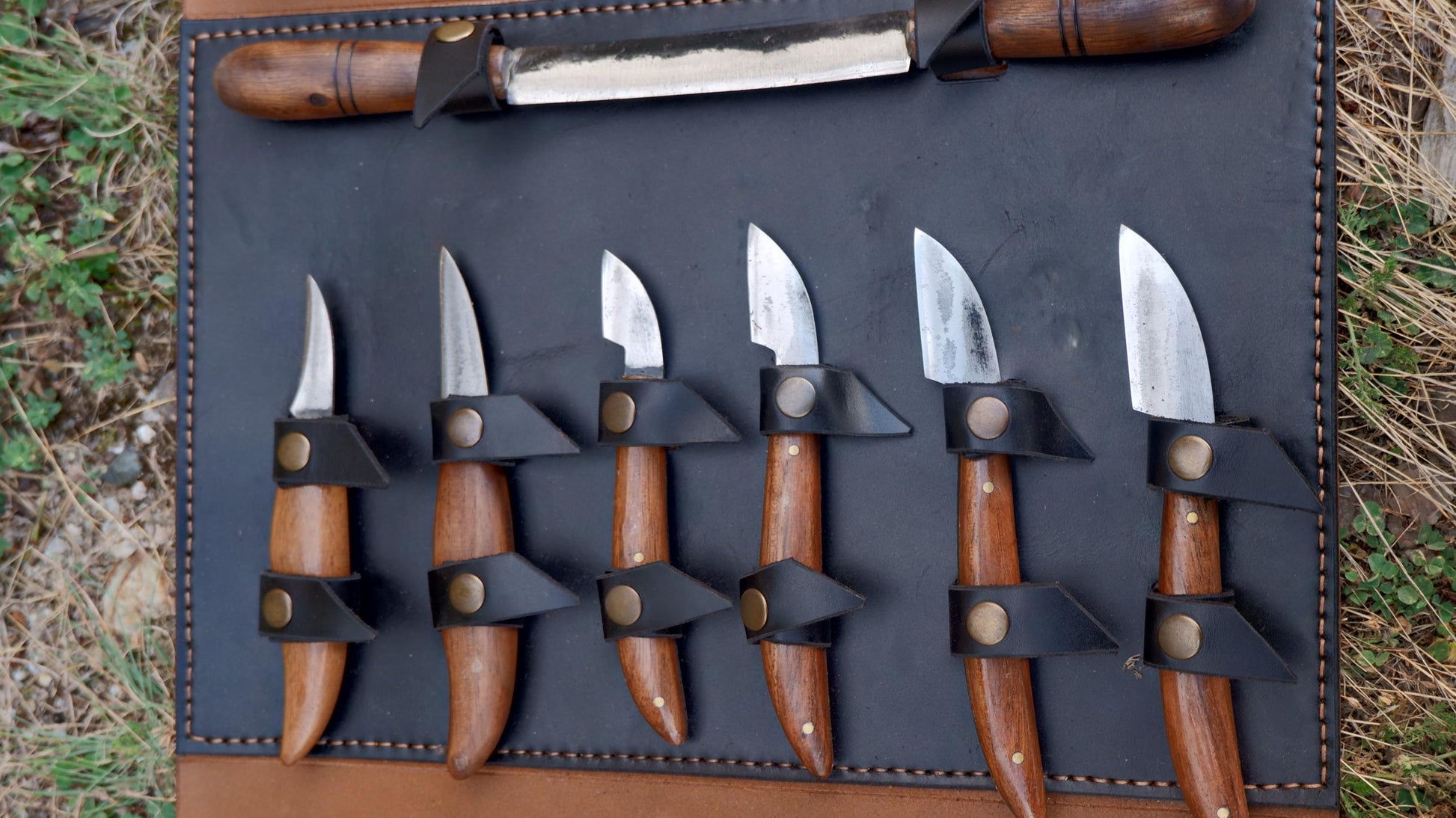 Handcrafted Wood Carving Knife Set – A Lifetime Treasure for Your Craft and Legacy carving knife set with leather bag