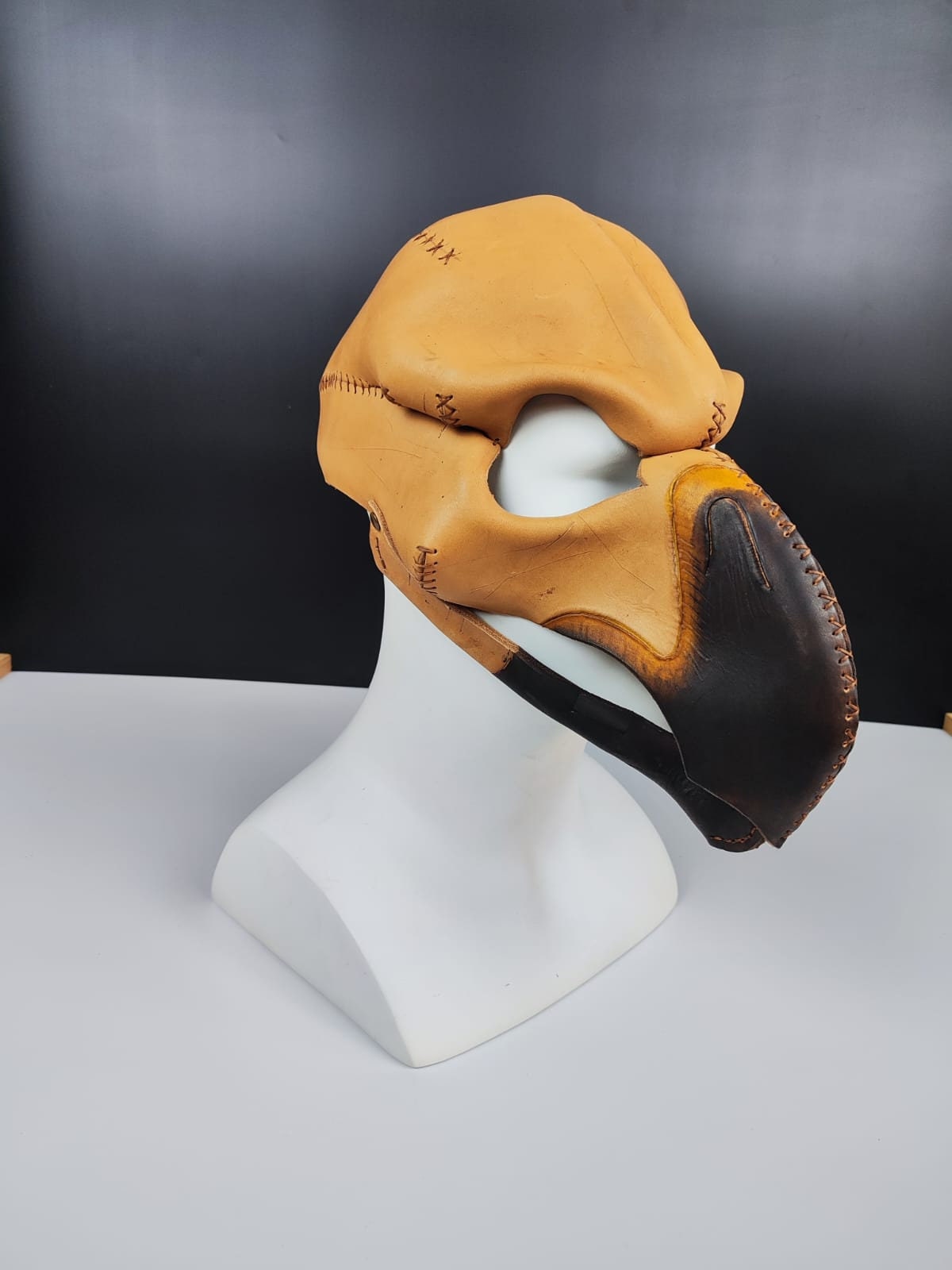 Handmade Genuine Leather Mask Cosplay