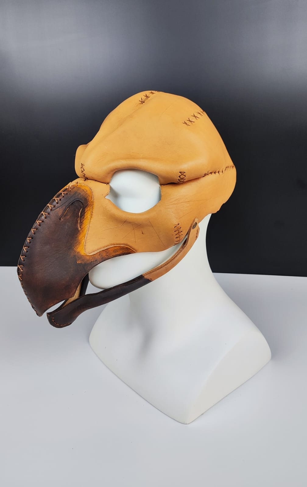 Handmade Genuine Leather Mask Cosplay