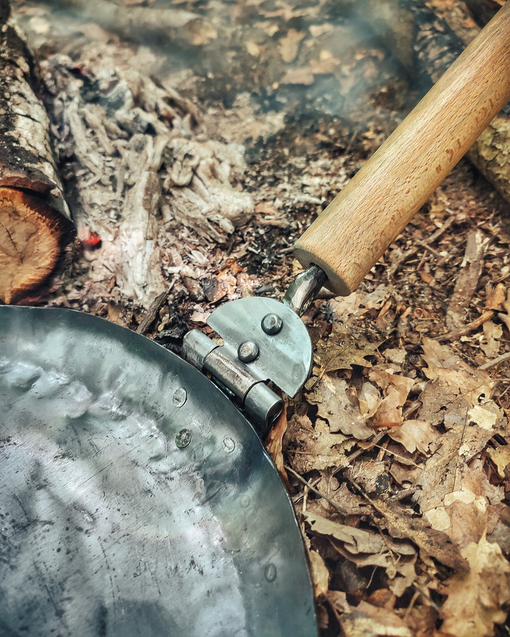 Bushcraft survival handmade primitive camp cowboy outdoor cheff pan camper gear bushcraft gear cowboy pan rustic pan primitive gift