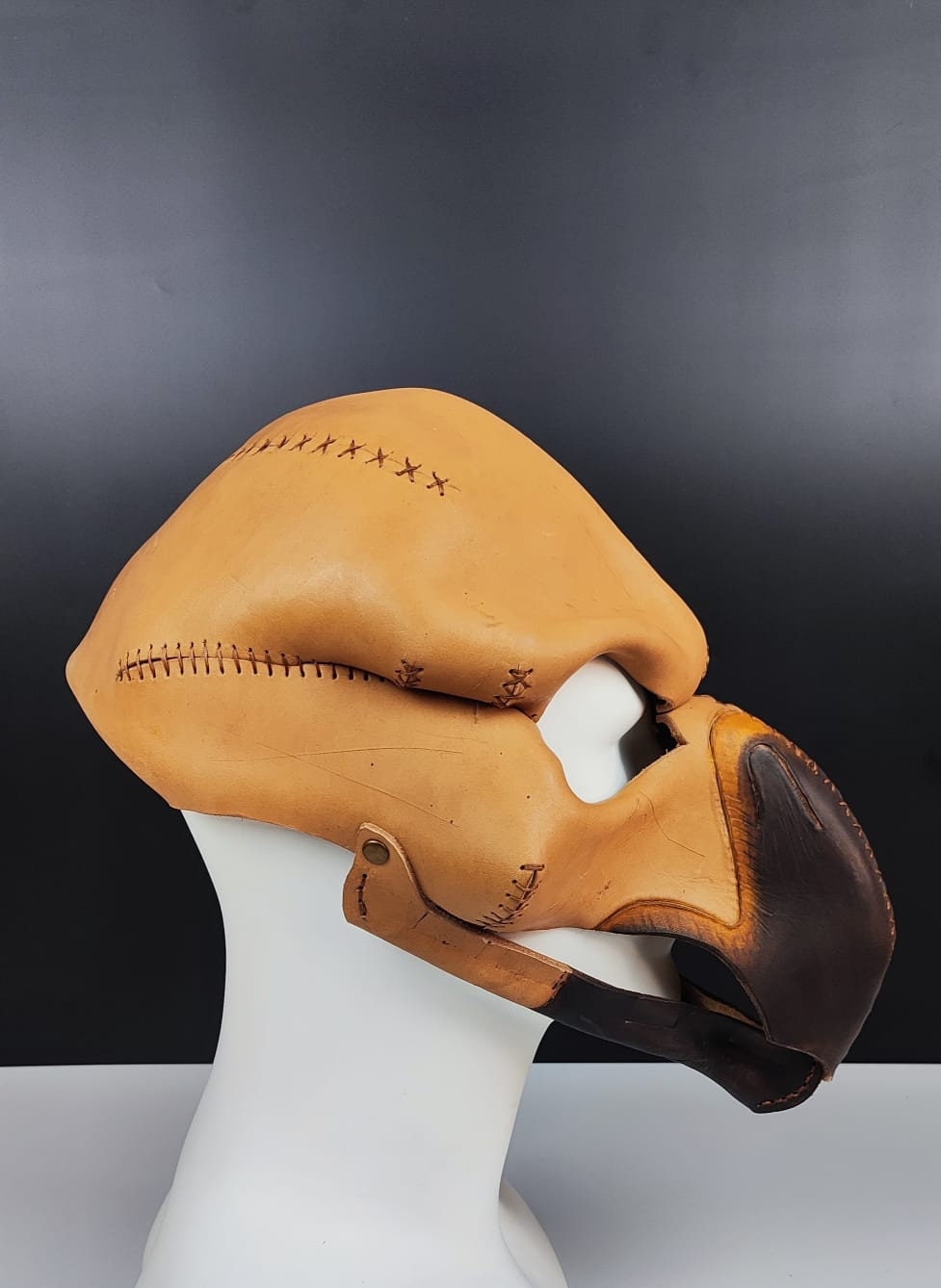 Handmade Genuine Leather Mask Cosplay