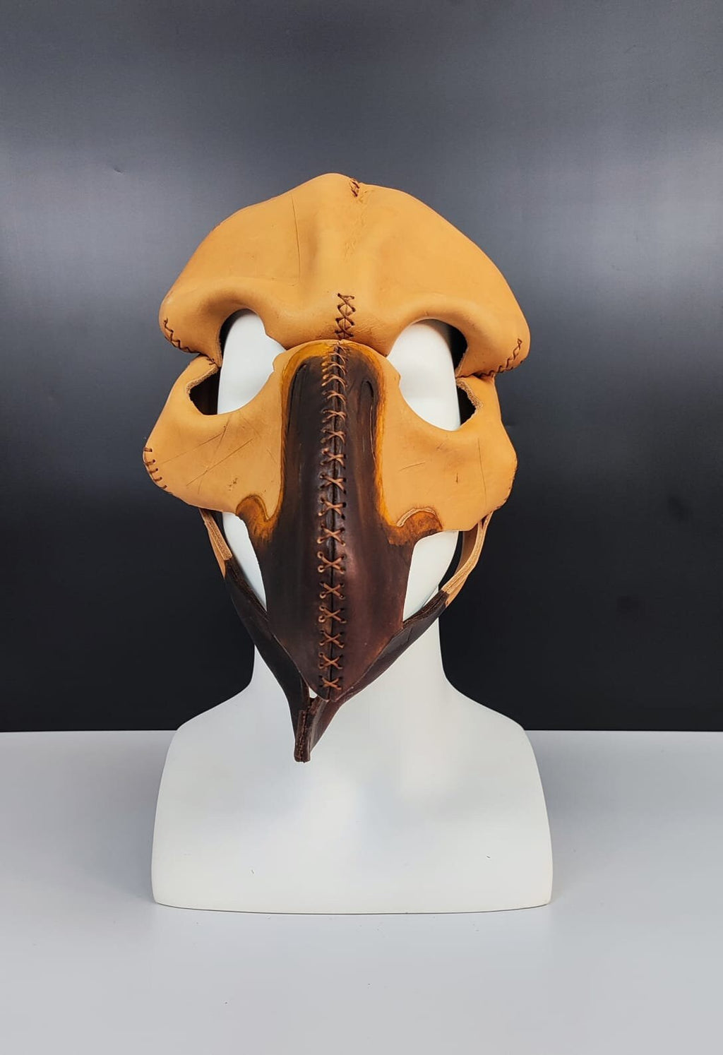Handmade Genuine Leather Mask Cosplay