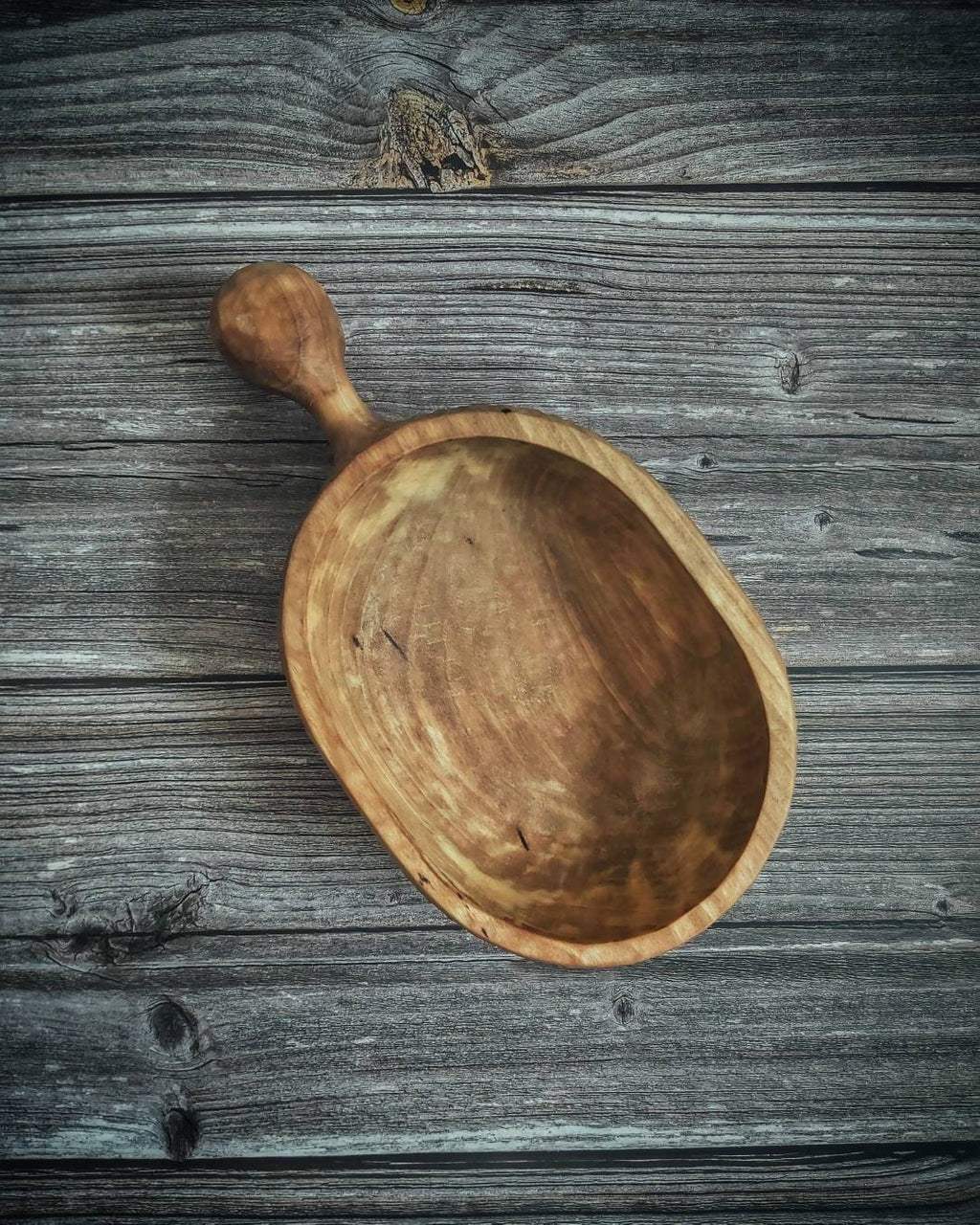 bushcraft hand carved rustic rouge bowl gift for father gift for camper