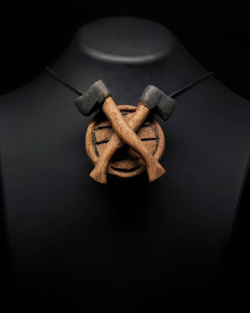 wooden handmade uniquie axes necklace gift for her pendant moms gift valentine day gifts