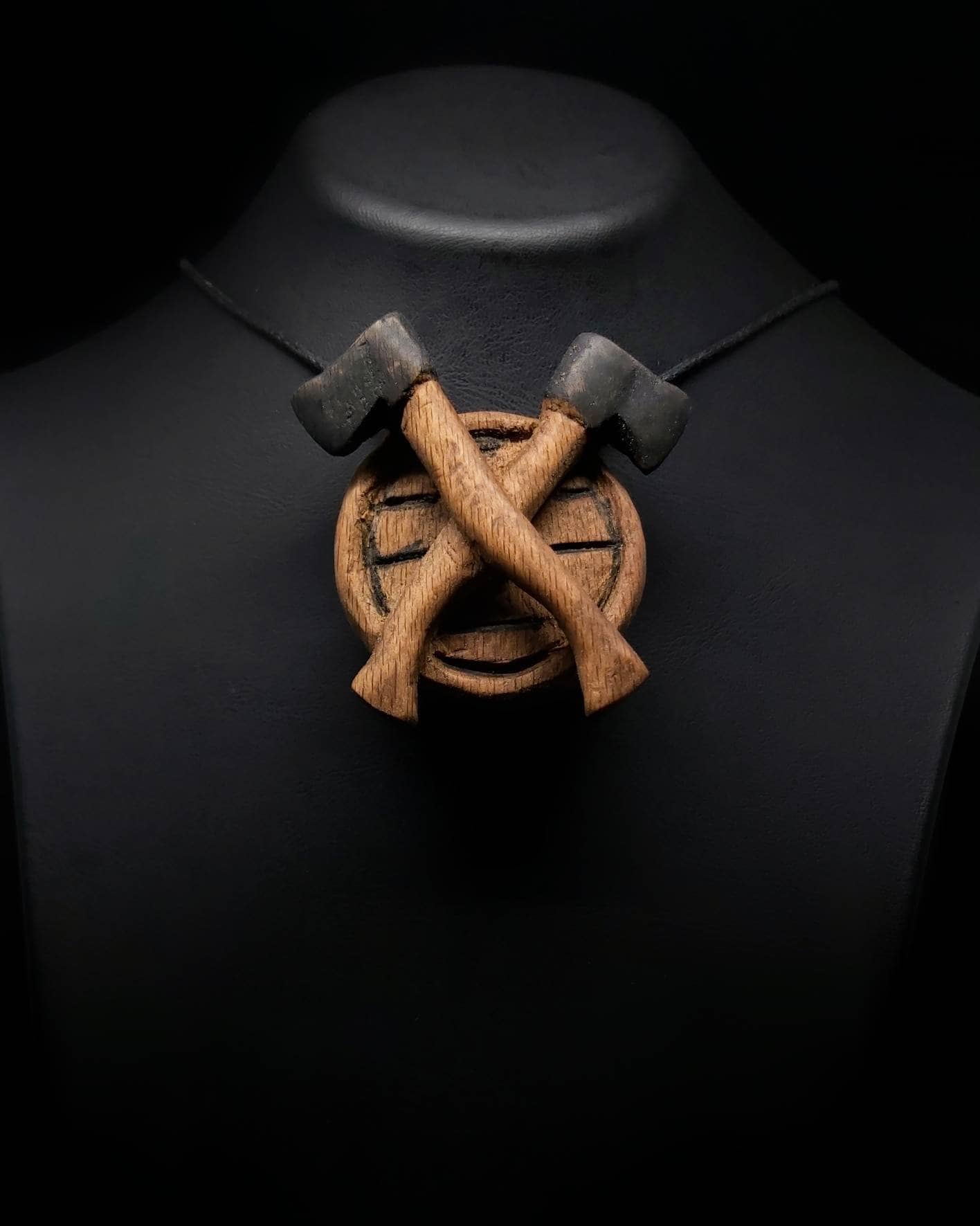 wooden handmade uniquie axes necklace gift for her pendant moms gift valentine day gifts