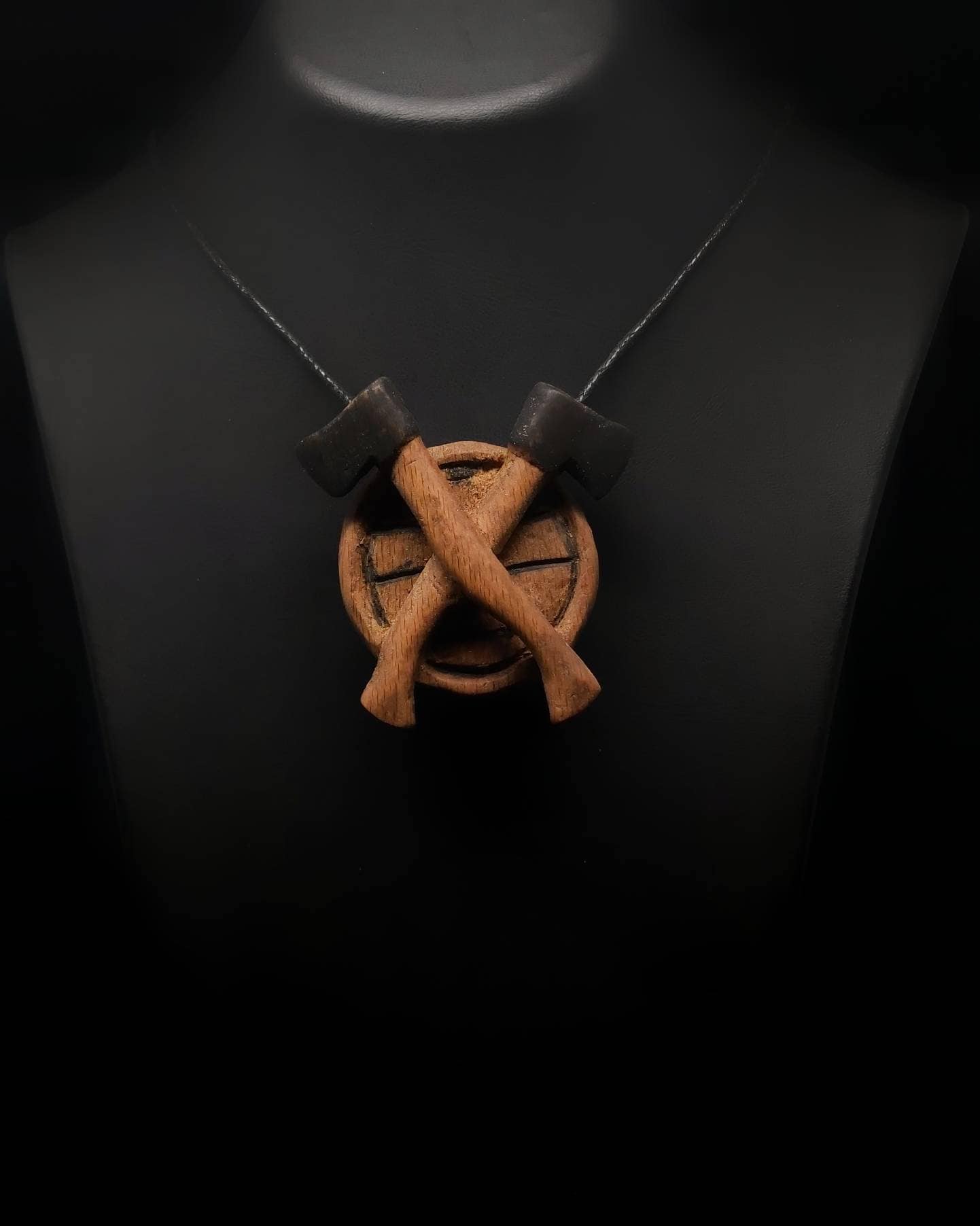 wooden handmade uniquie axes necklace gift for her pendant moms gift valentine day gifts