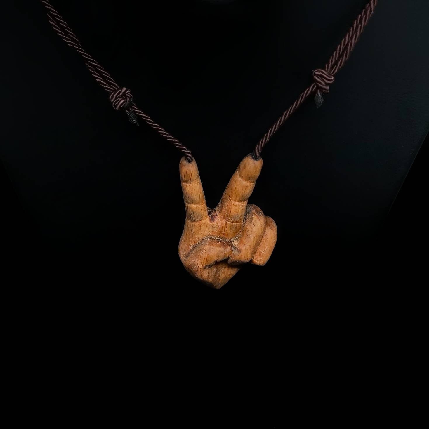 wooden victory necklace chiristmas new year gift for her pendant moms gift valentine day gifts