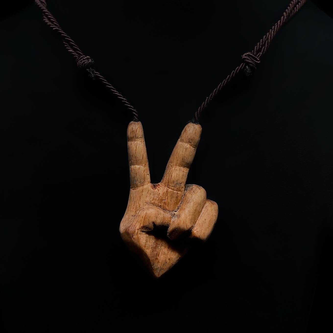 wooden victory necklace chiristmas new year gift for her pendant moms gift valentine day gifts