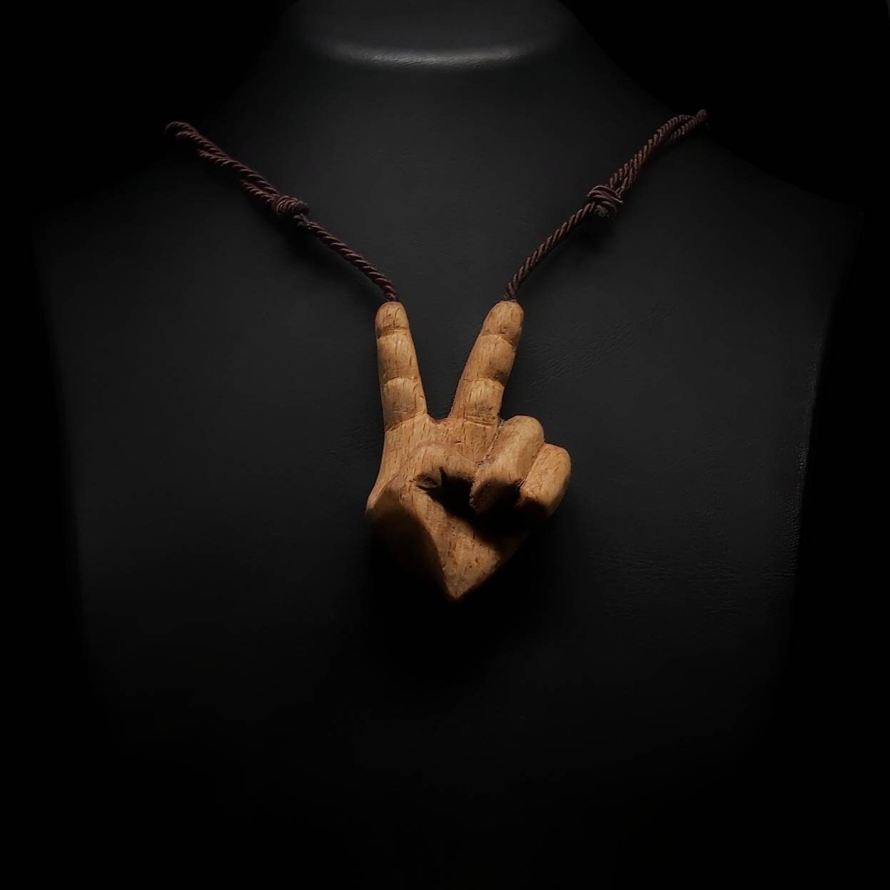 wooden victory necklace chiristmas new year gift for her pendant moms gift valentine day gifts