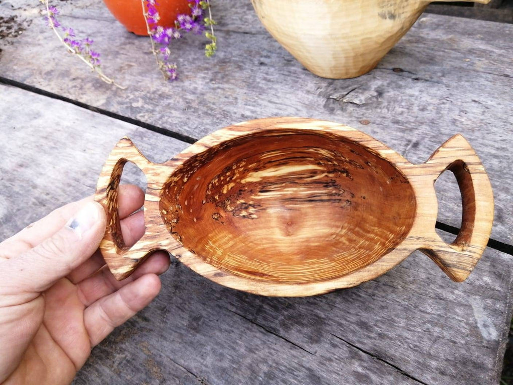 Handcraft bowl one of one kind gift for her gift for mom wooden bowls handmade