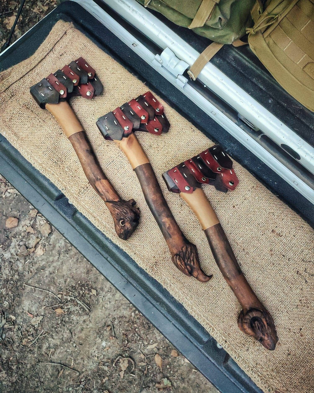 Artistic and Durable Handmade Axe