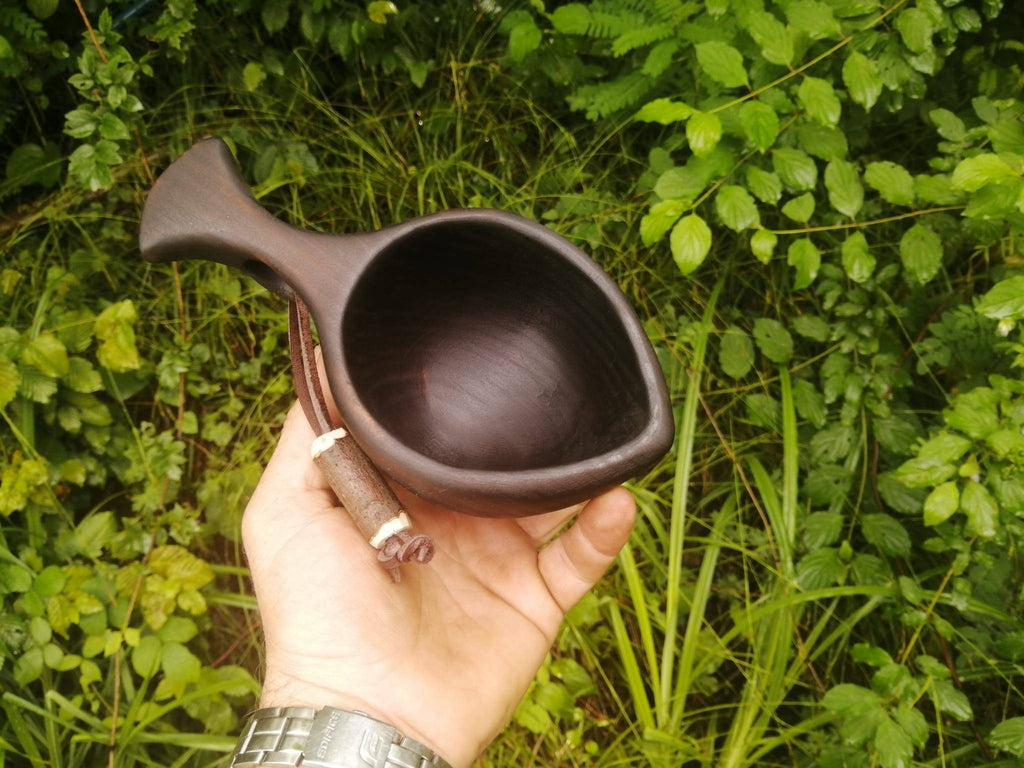Handmade, Natural, and Unique Kuksas: Show Your Distinctiveness with the Blackened Finish