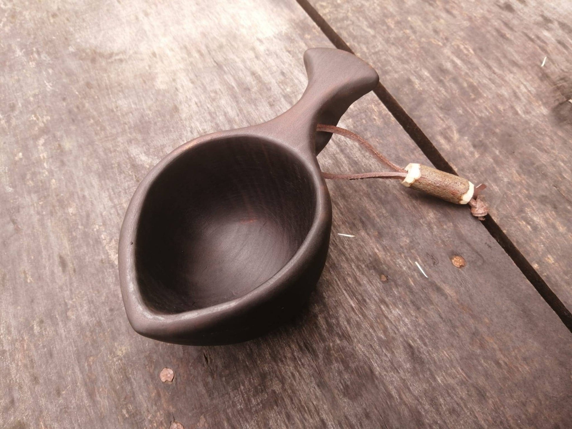 Handmade, Natural, and Unique Kuksas: Show Your Distinctiveness with the Blackened Finish