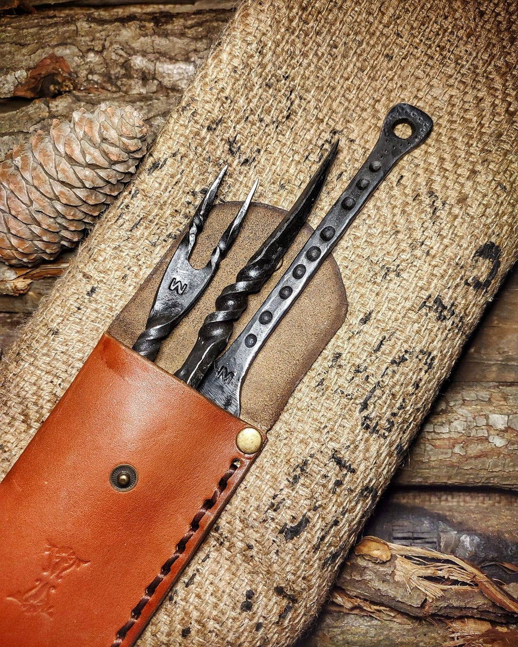 Outdoor wild primitive kitchen
