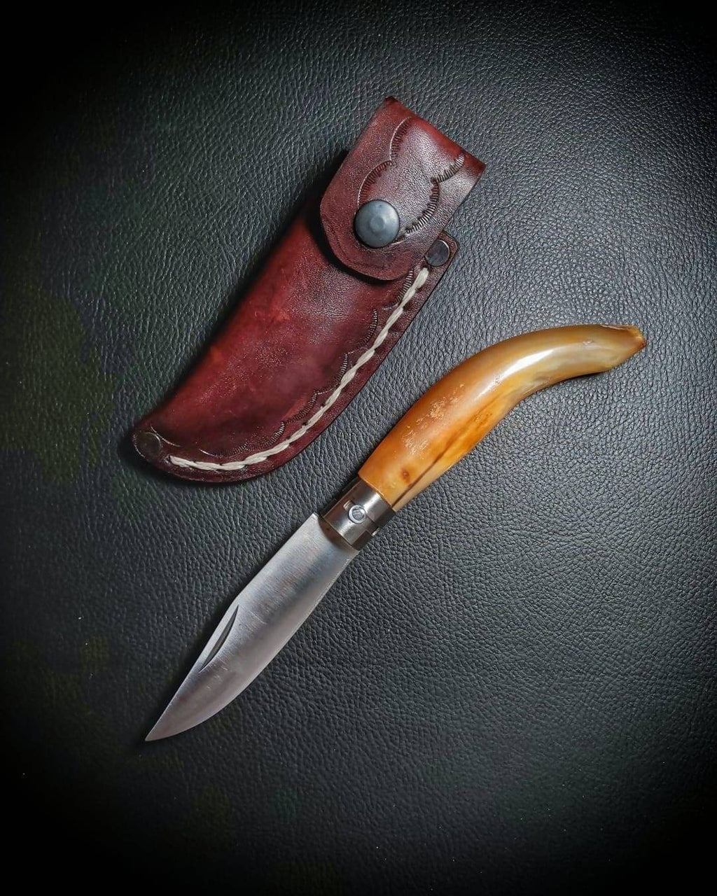 Original handmade turkish shipman knife authentic