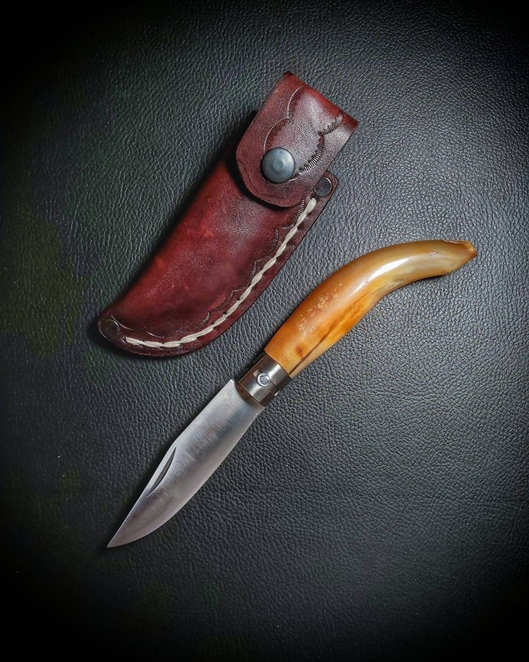 Original handmade turkish shipman knife authentic