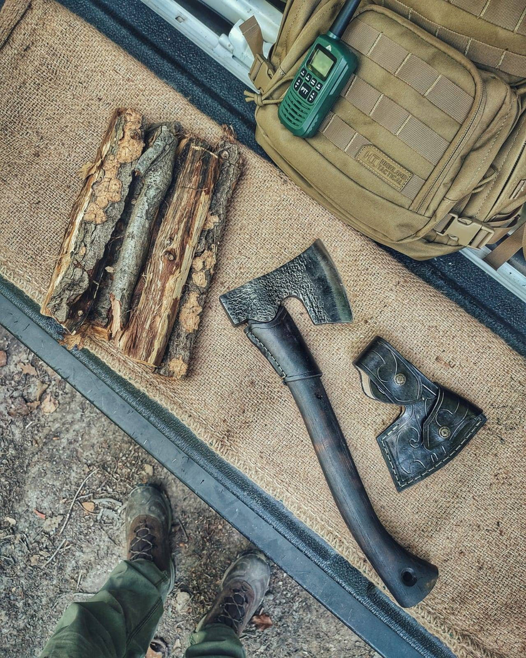Handcrafted, quality axes: for an unforgettable hunting experience! "Handmade, sharp and durable axes"