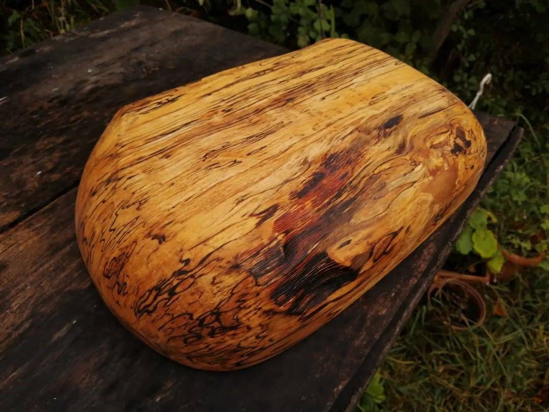 decorative one of one kind wooden bowl