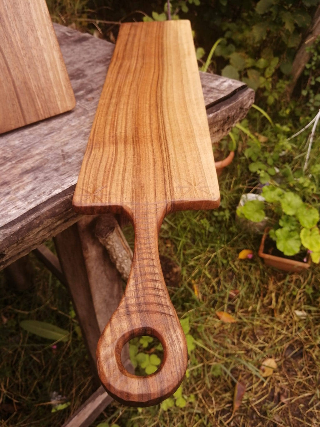 Rustic Wooden Engraved Presentation Board - Handmade, for Women