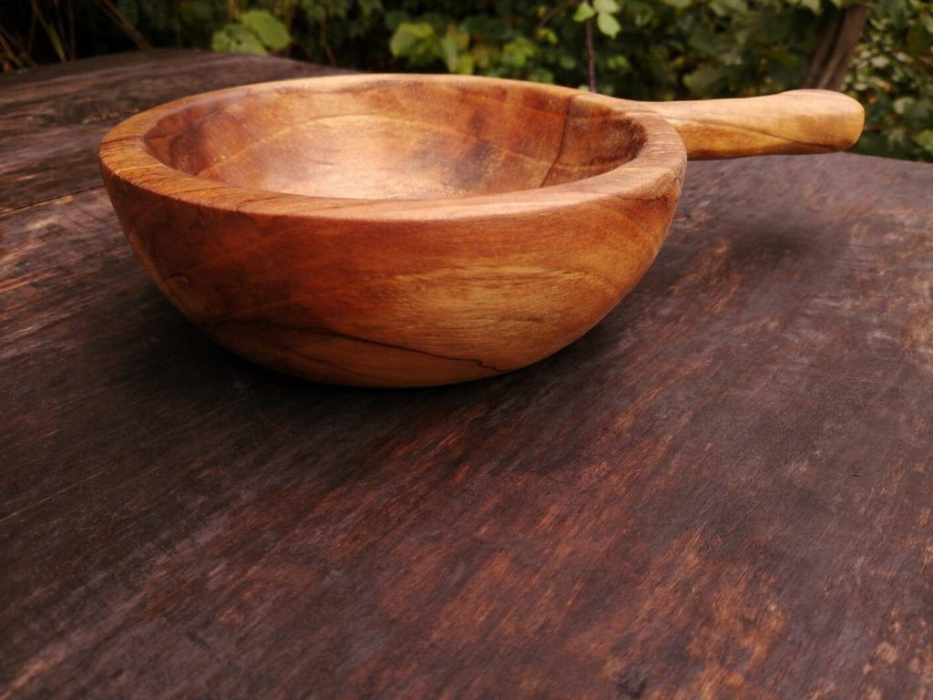 Handmade Rustic Wooden Boxes and Carriers for Bushcraft Activities