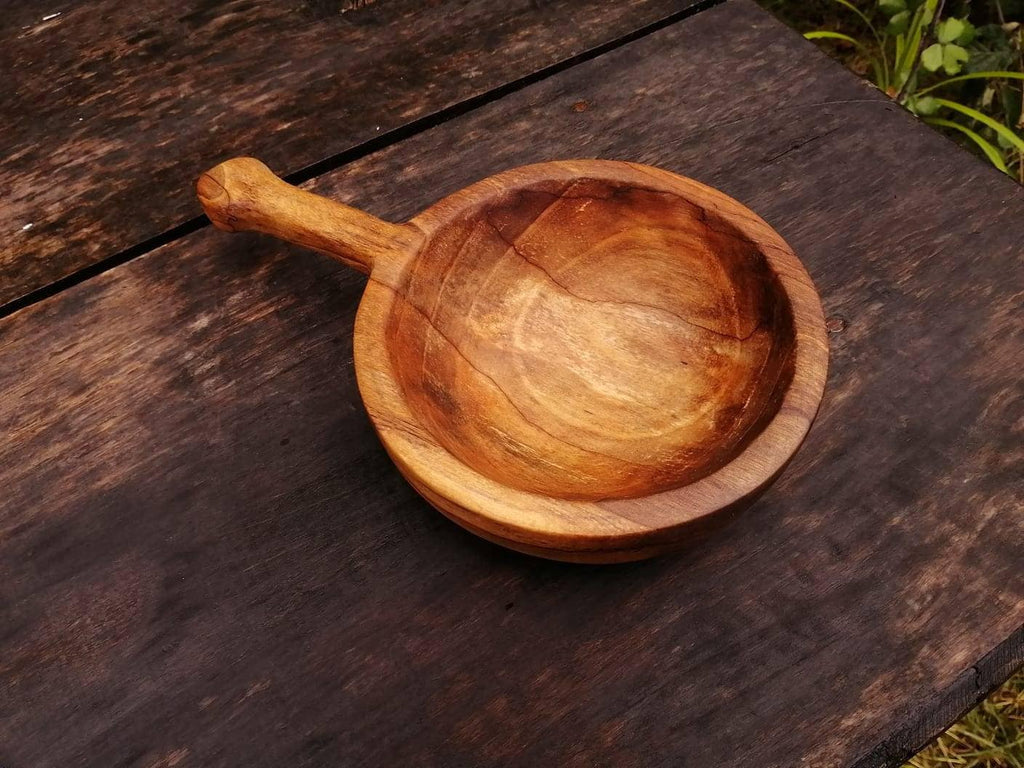 Handmade Rustic Wooden Boxes and Carriers for Bushcraft Activities