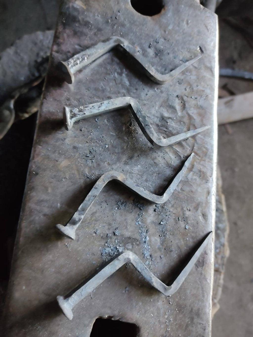 Handcrafted Rustic Iron and Wood Combination Wall &amp; Door Hooks