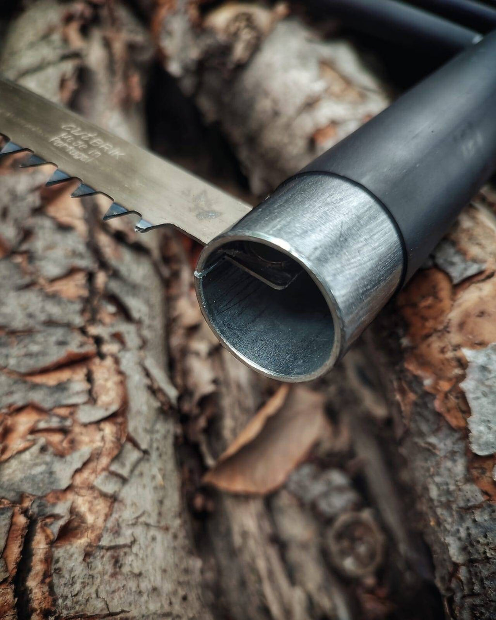 Bushcraft handmade bowsaw bucksaw ash folding