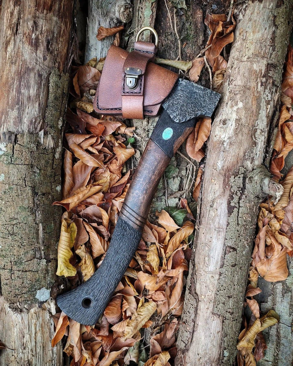 Handmade custom uniquie hatchet axe