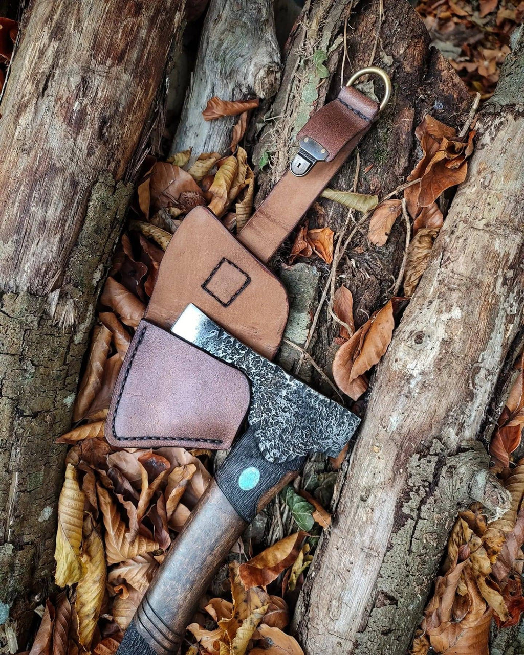 Handmade custom uniquie hatchet axe