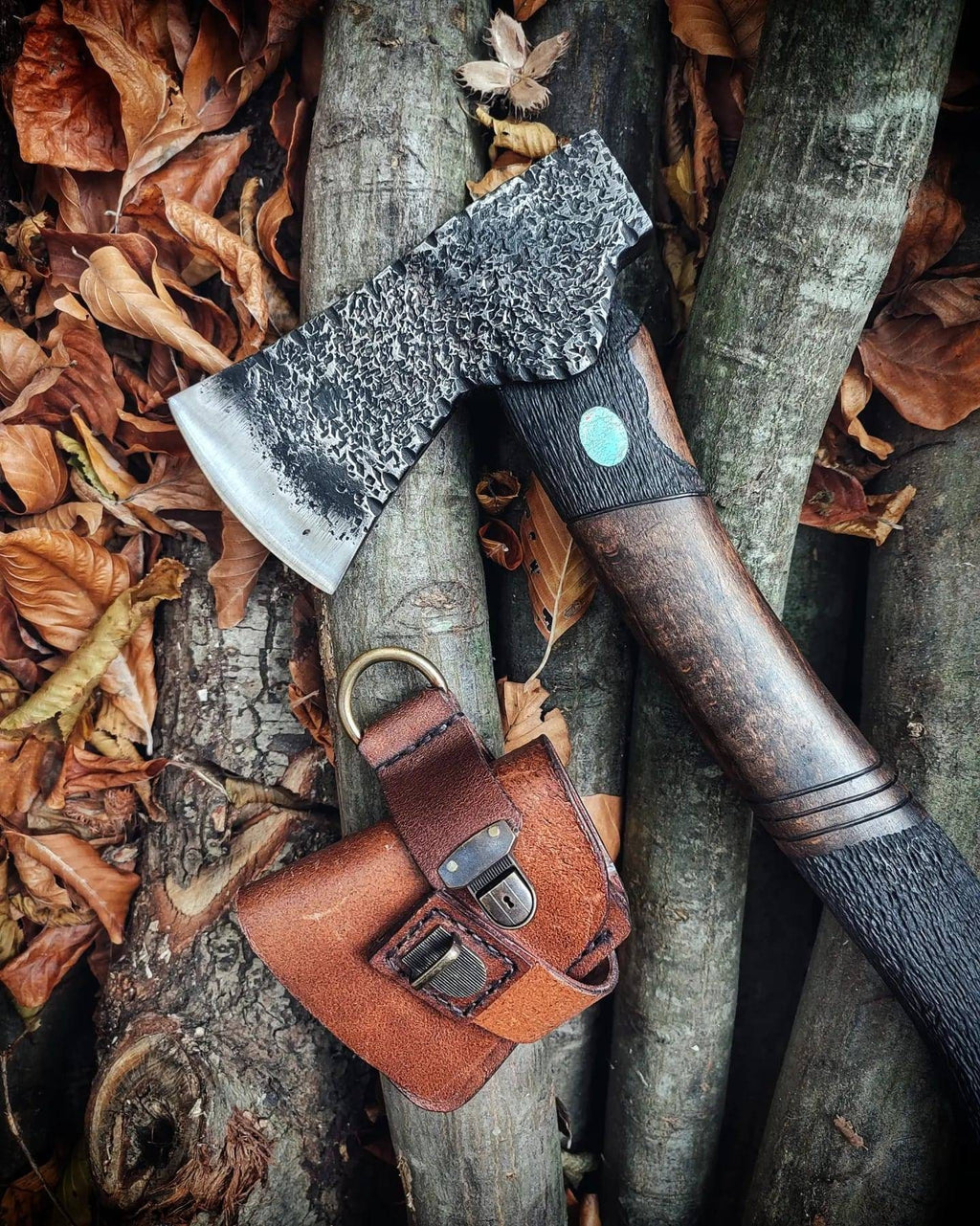 Handmade custom uniquie hatchet axe