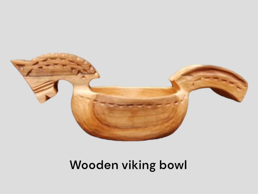 Handmade Horse Shaped Decorative Bowl Inspired by Vikings
