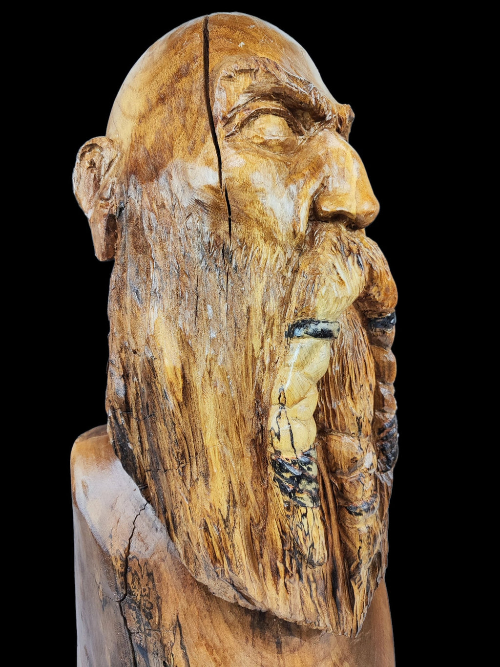 Reflections of Wounded Souls: Unique Viking Bust Sculptures