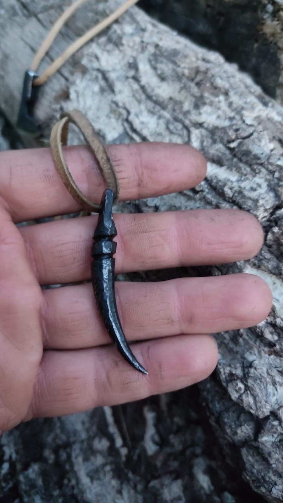 Steel Handcrafted Necklaces with Wolf Tooth Figures: The Secret of Luck and Happiness Lies in Ancient Techniques