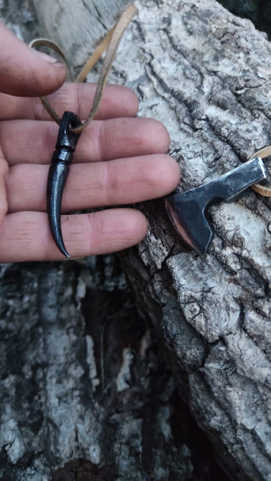 Steel Handcrafted Necklaces with Wolf Tooth Figures: The Secret of Luck and Happiness Lies in Ancient Techniques