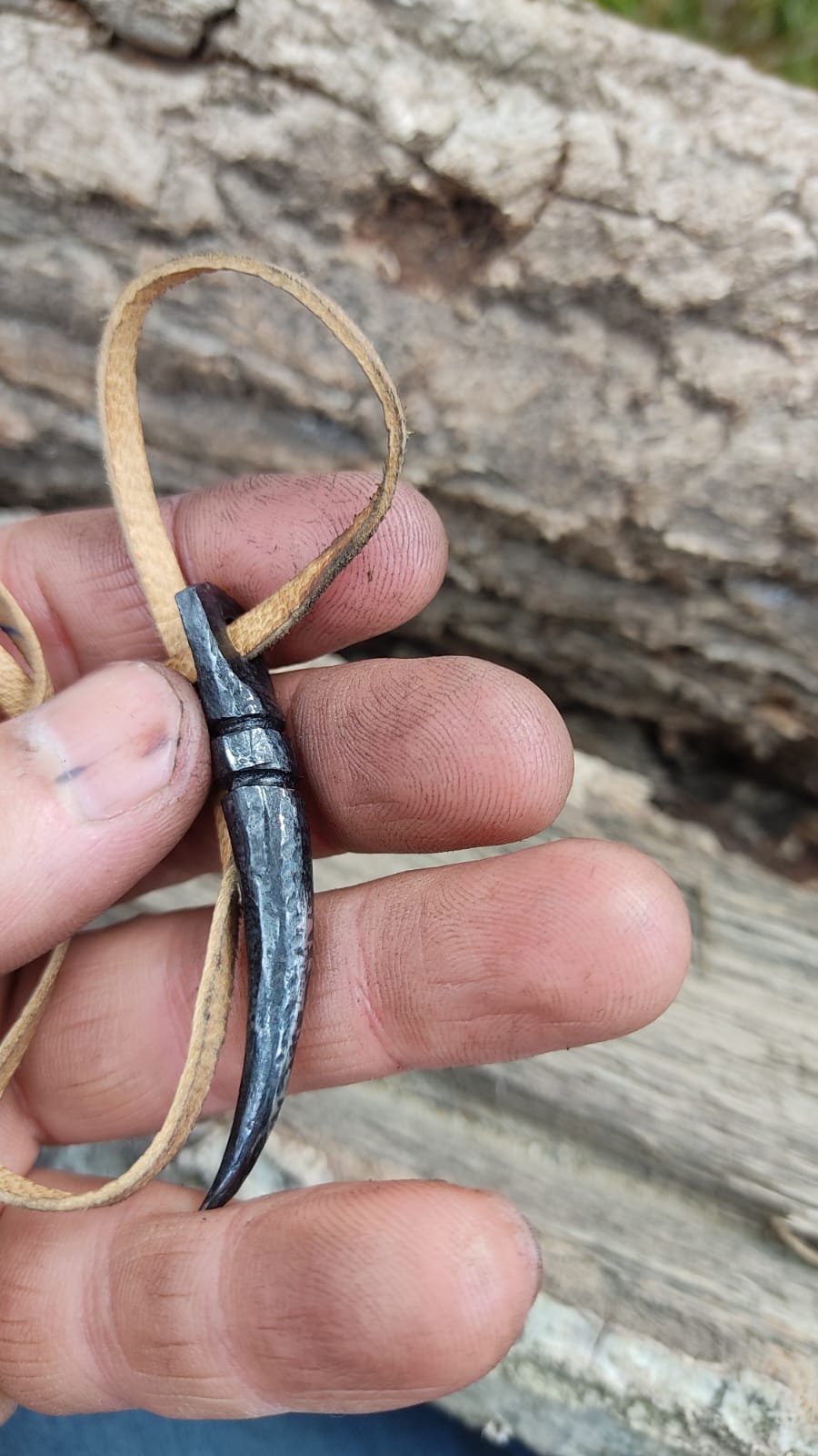 Steel Handcrafted Necklaces with Wolf Tooth Figures: The Secret of Luck and Happiness Lies in Ancient Techniques