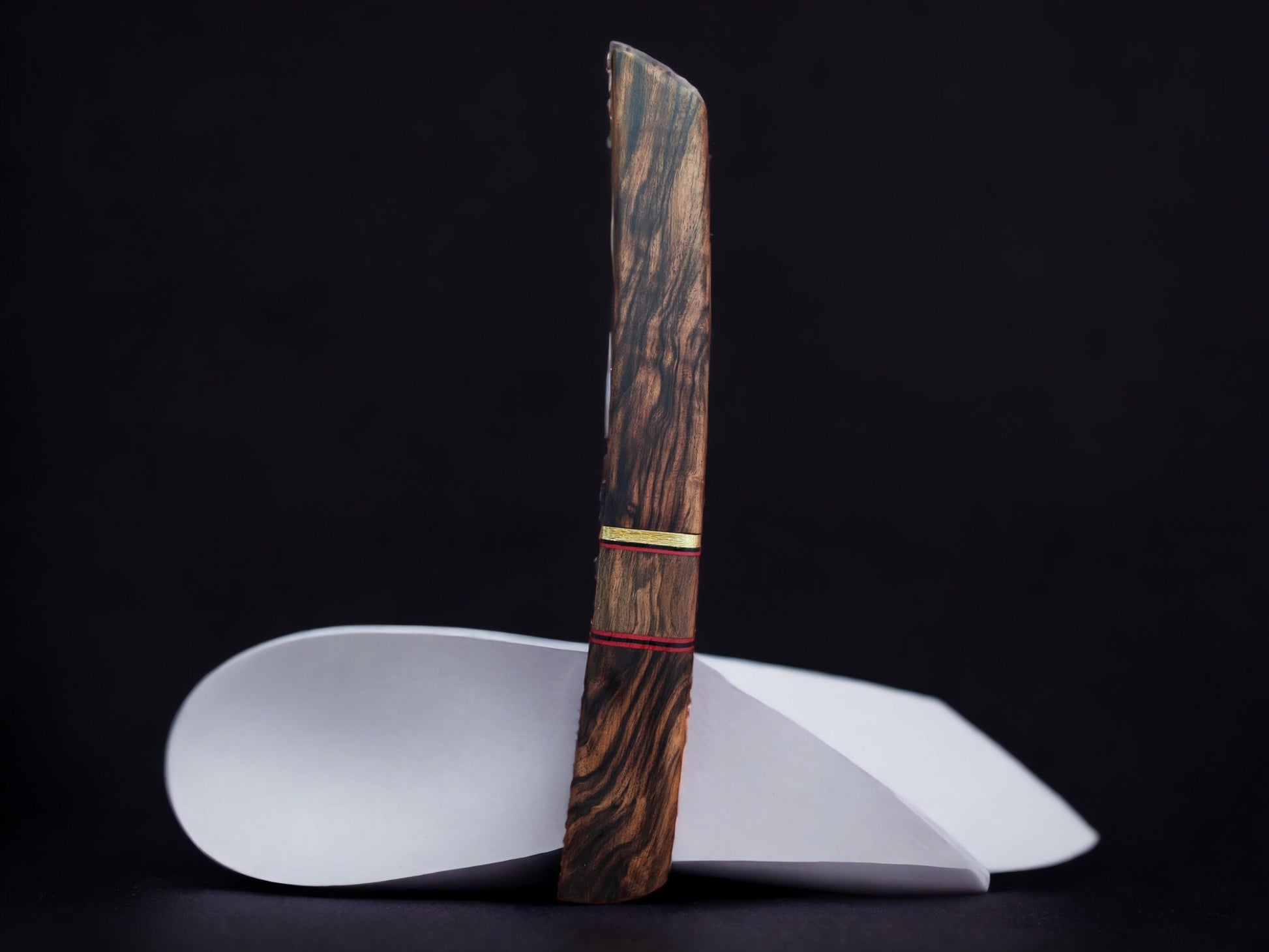 Handmade tanto custom knife with wooden sheath