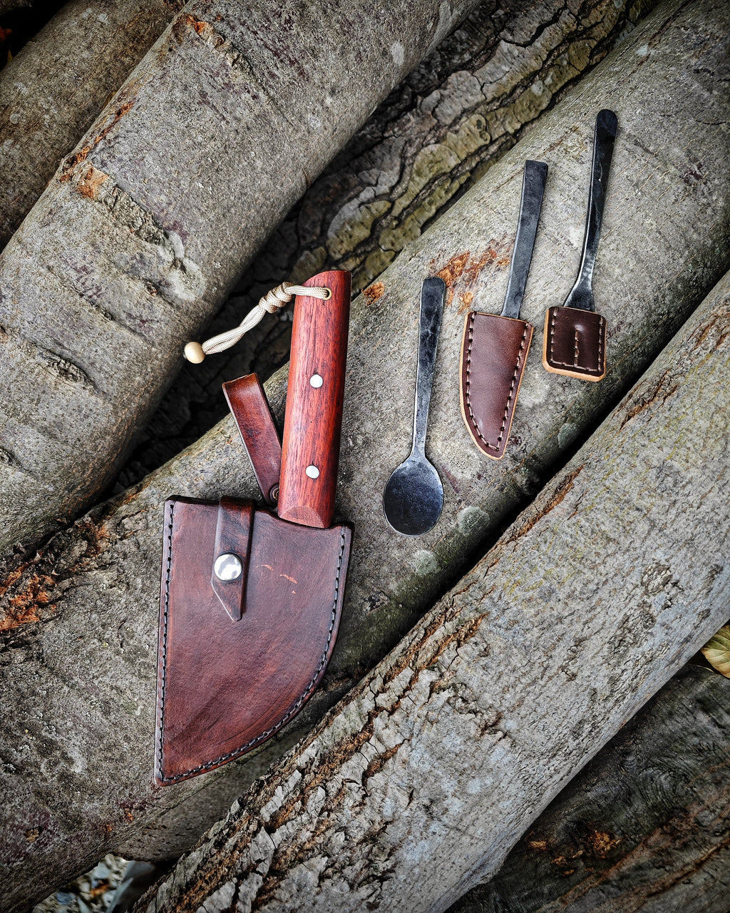 Daily voyager camper set handmade camping tools