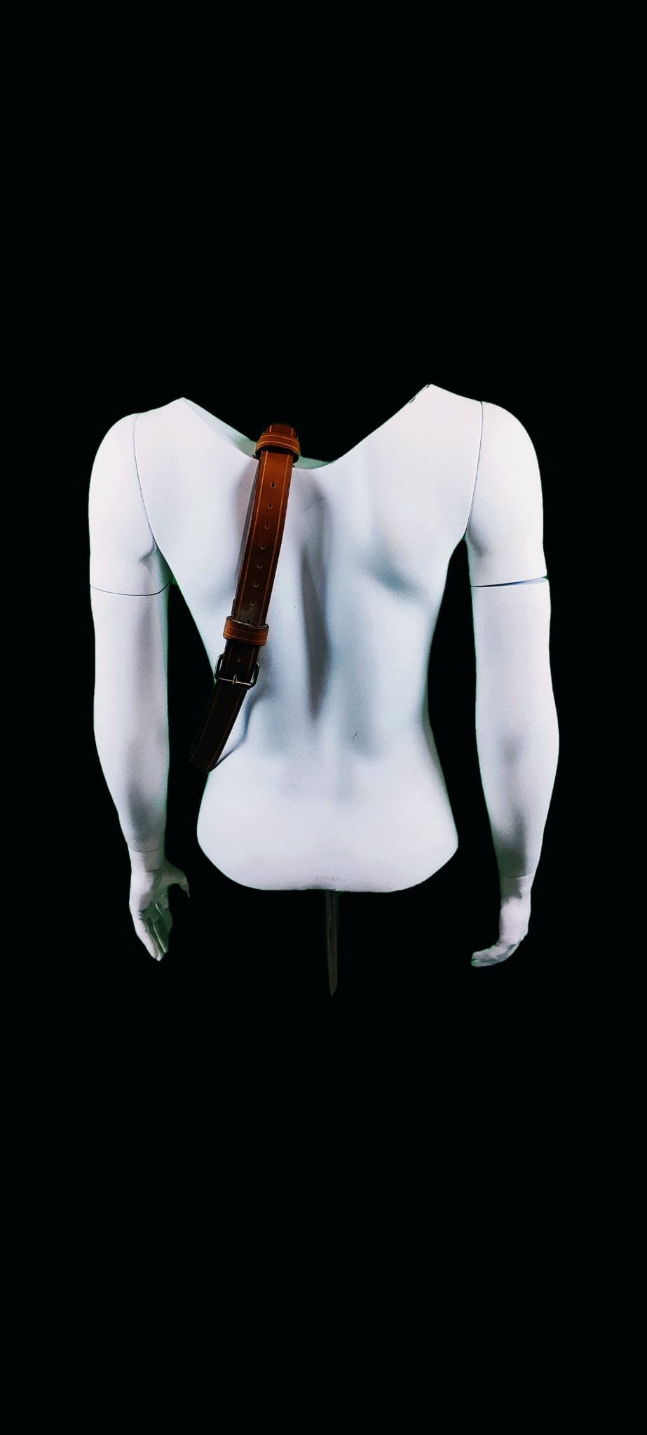 Genuine leather axe holder