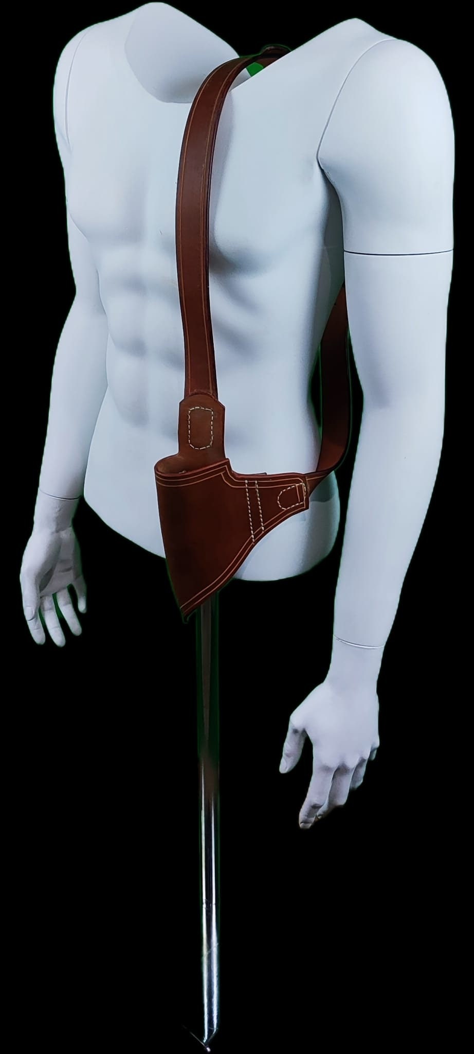 Genuine leather axe holder