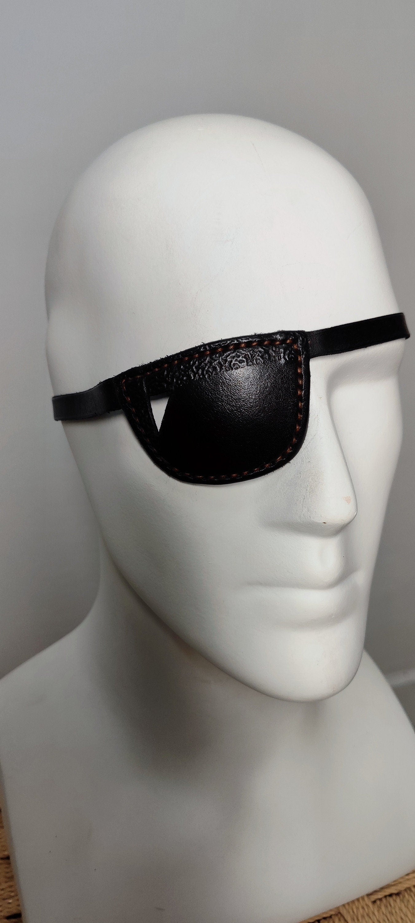 Real Leather Handmade Pirate Eyepatch