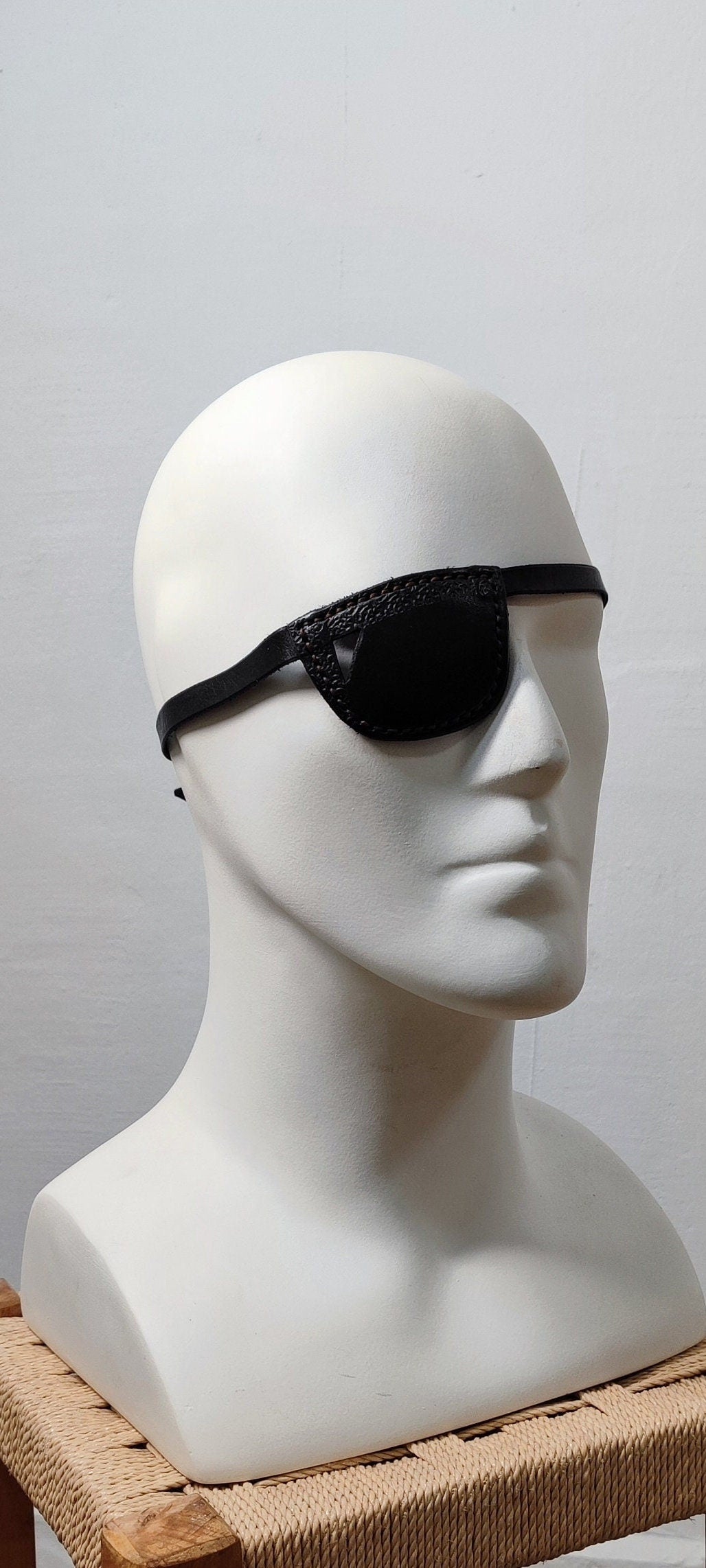 Real Leather Handmade Pirate Eyepatch