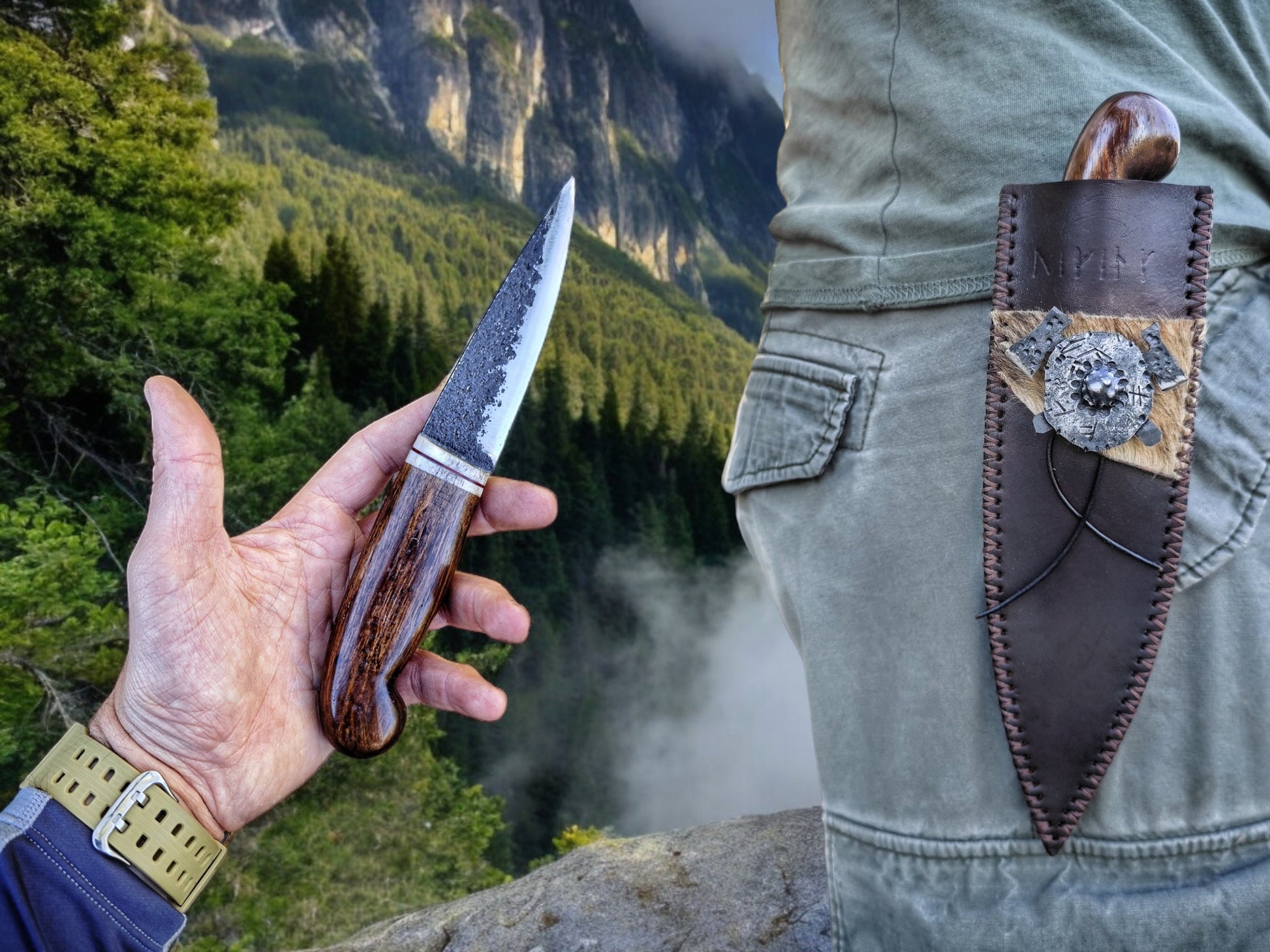 Handmade blacksmith Custom Viking seax