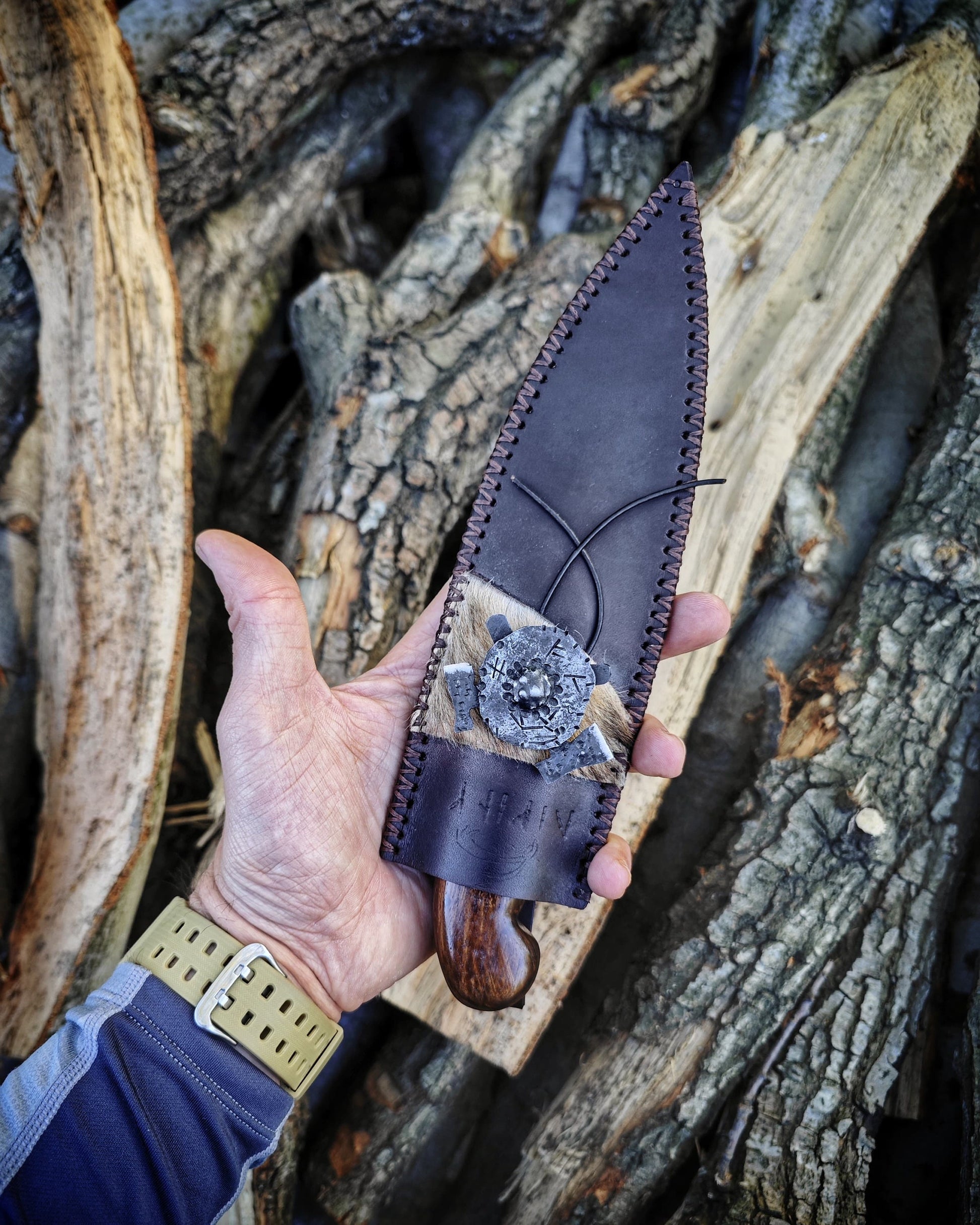 Handmade blacksmith Custom Viking seax