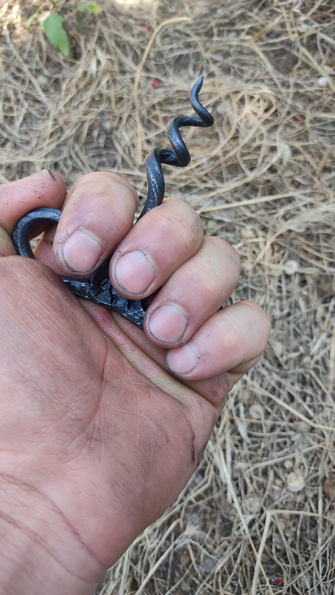 Hand-Forged Rustic Corkscrew: Embrace the Art of Wine Opening