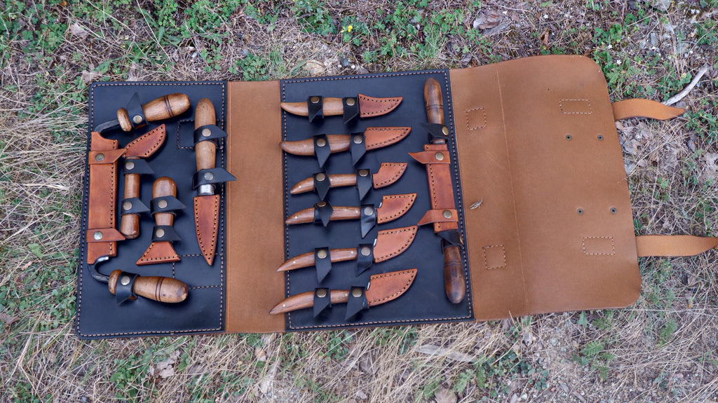 Wood carving tool forged carving knives set