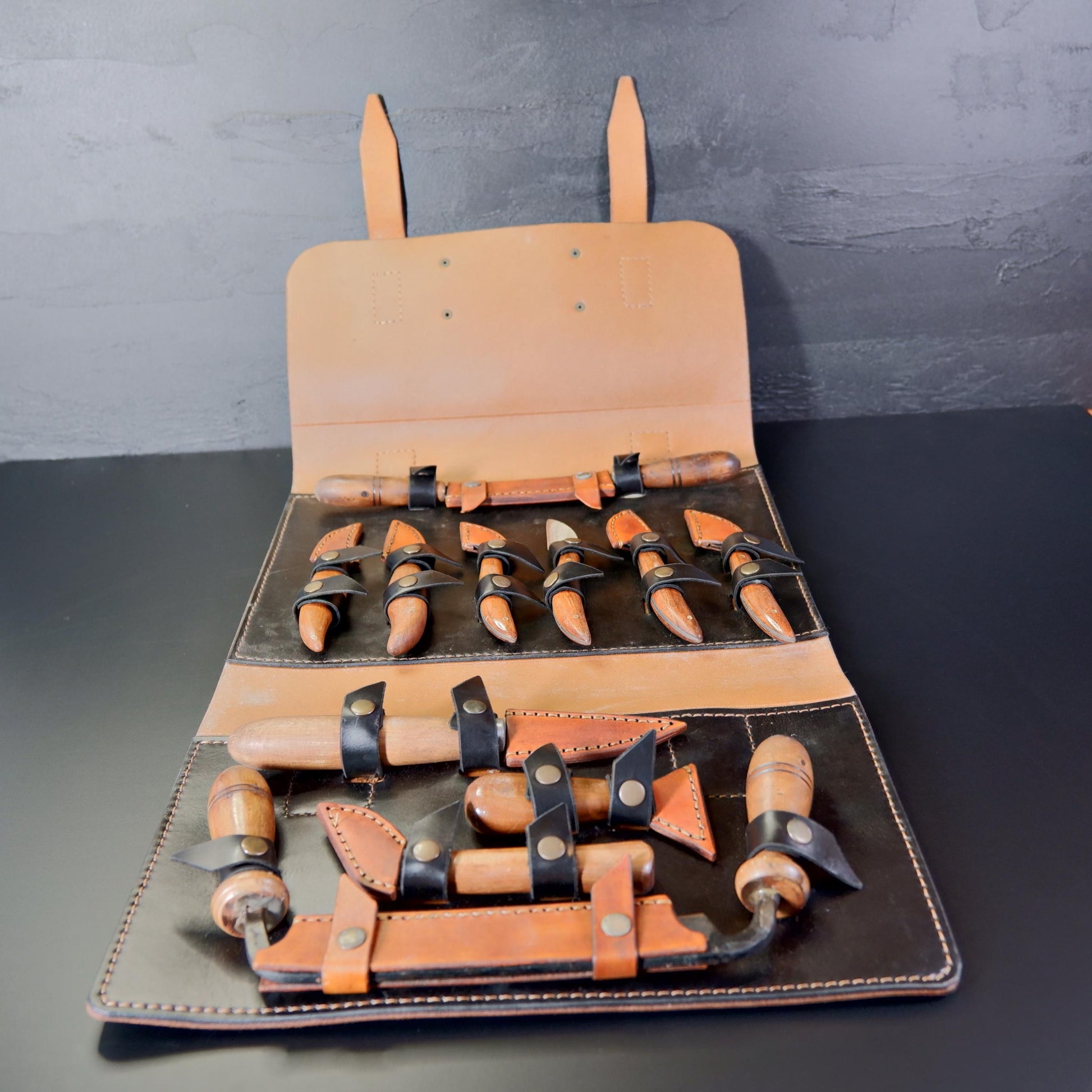 Wood carving tool forged carving knives set