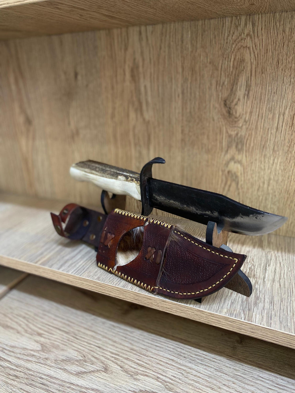 blacksmith handmade hand forged knife